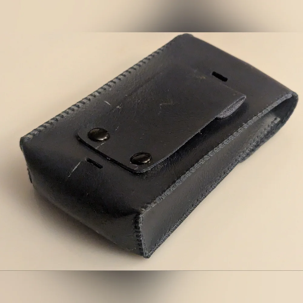 Vintage Digital Camera Case. Faux Leather. 4